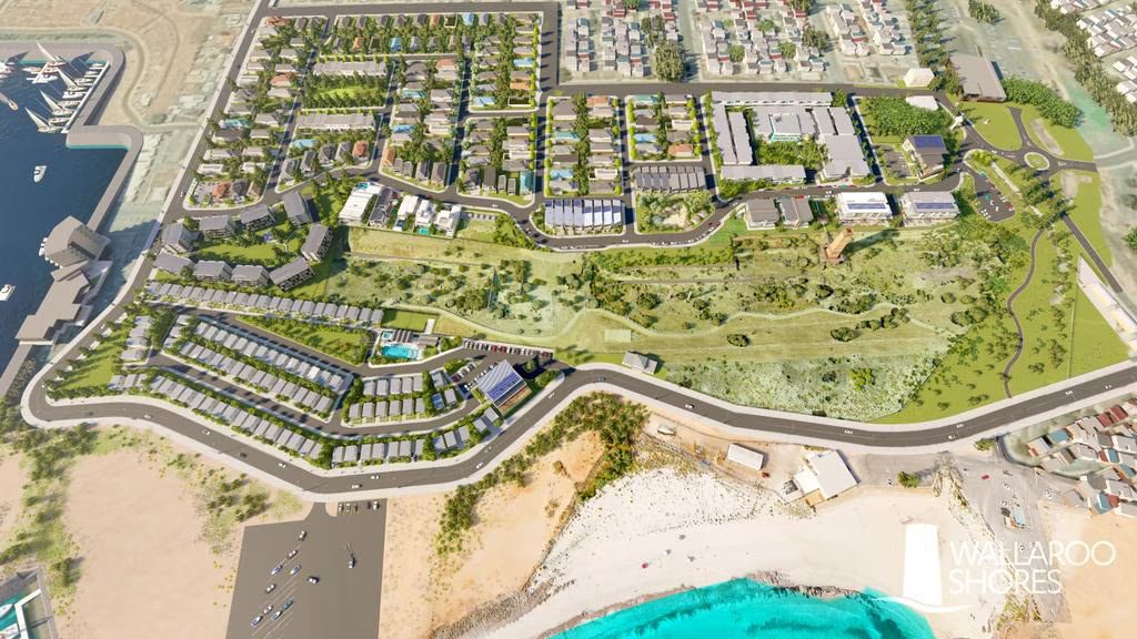 Wallaroo Shores Estate - Wallaroo Aerial