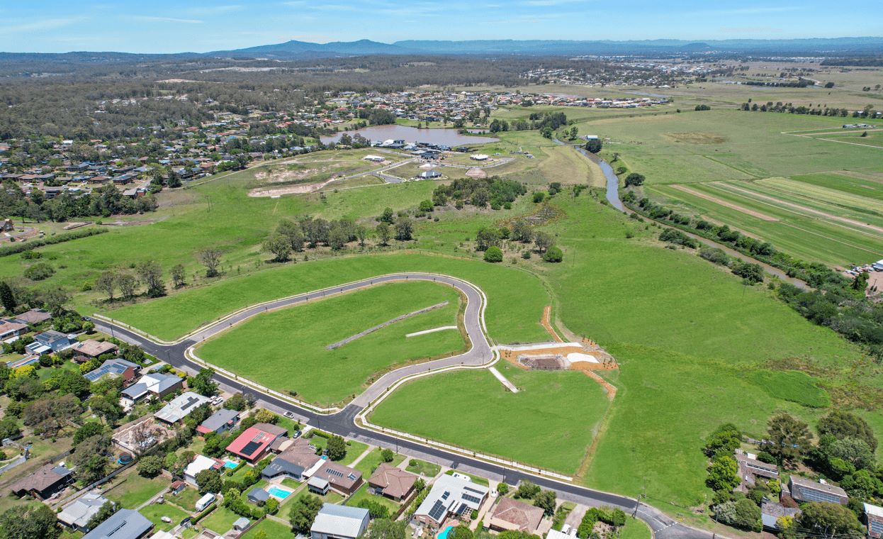 Wallis Meadows Estate - East Maitland Aerial