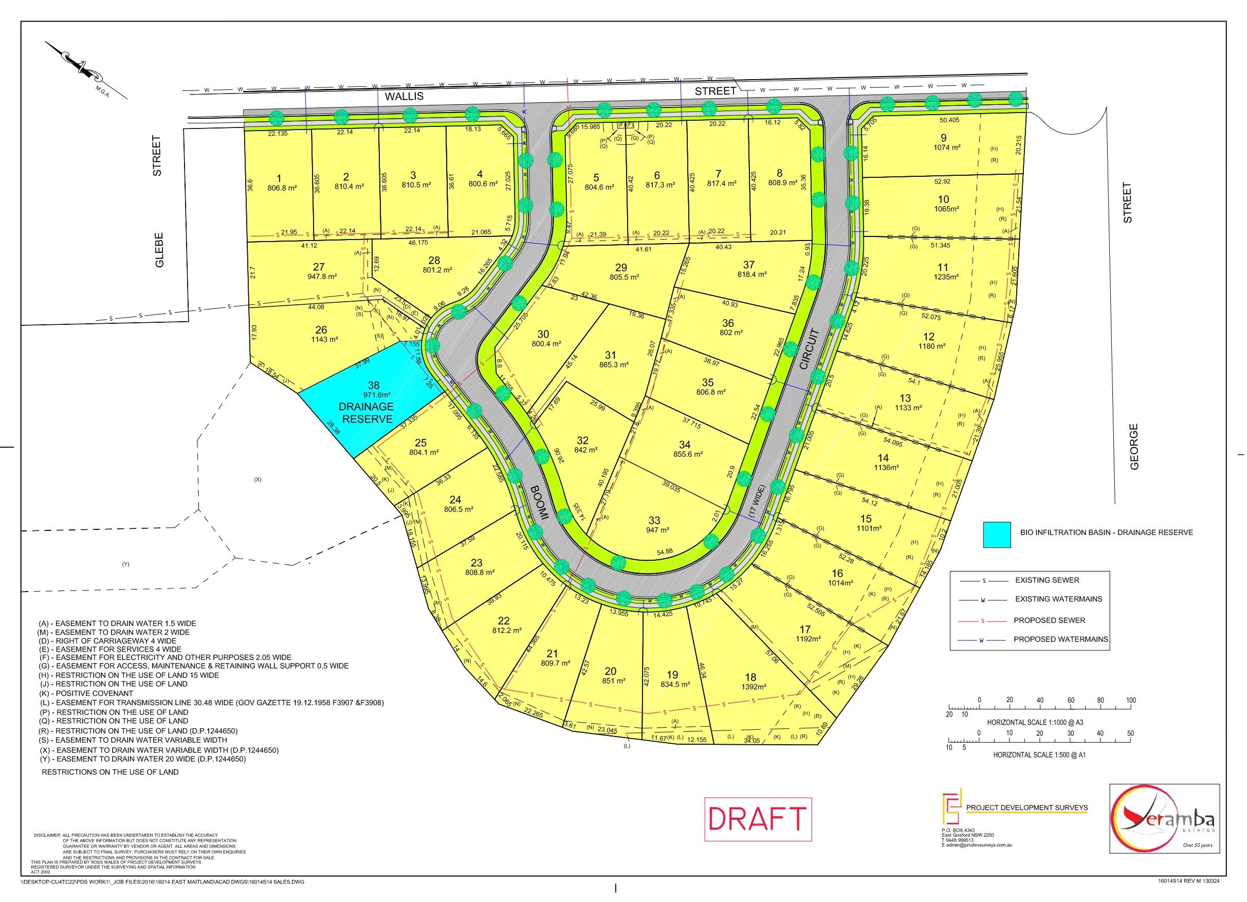 Wallis Meadows Estate - East Maitland Masterplan