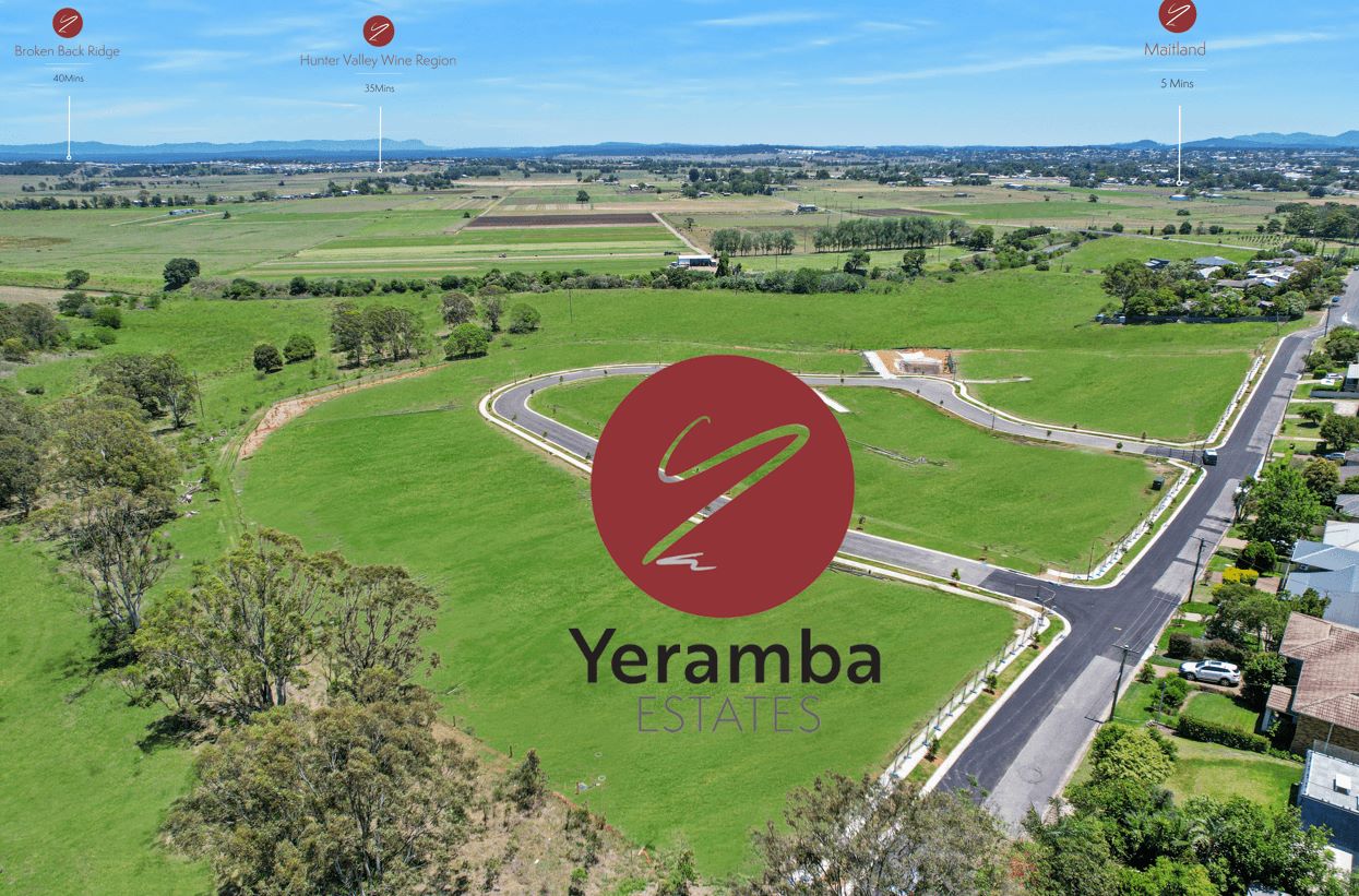 Wallis Meadows Estate - East Maitland Aerial