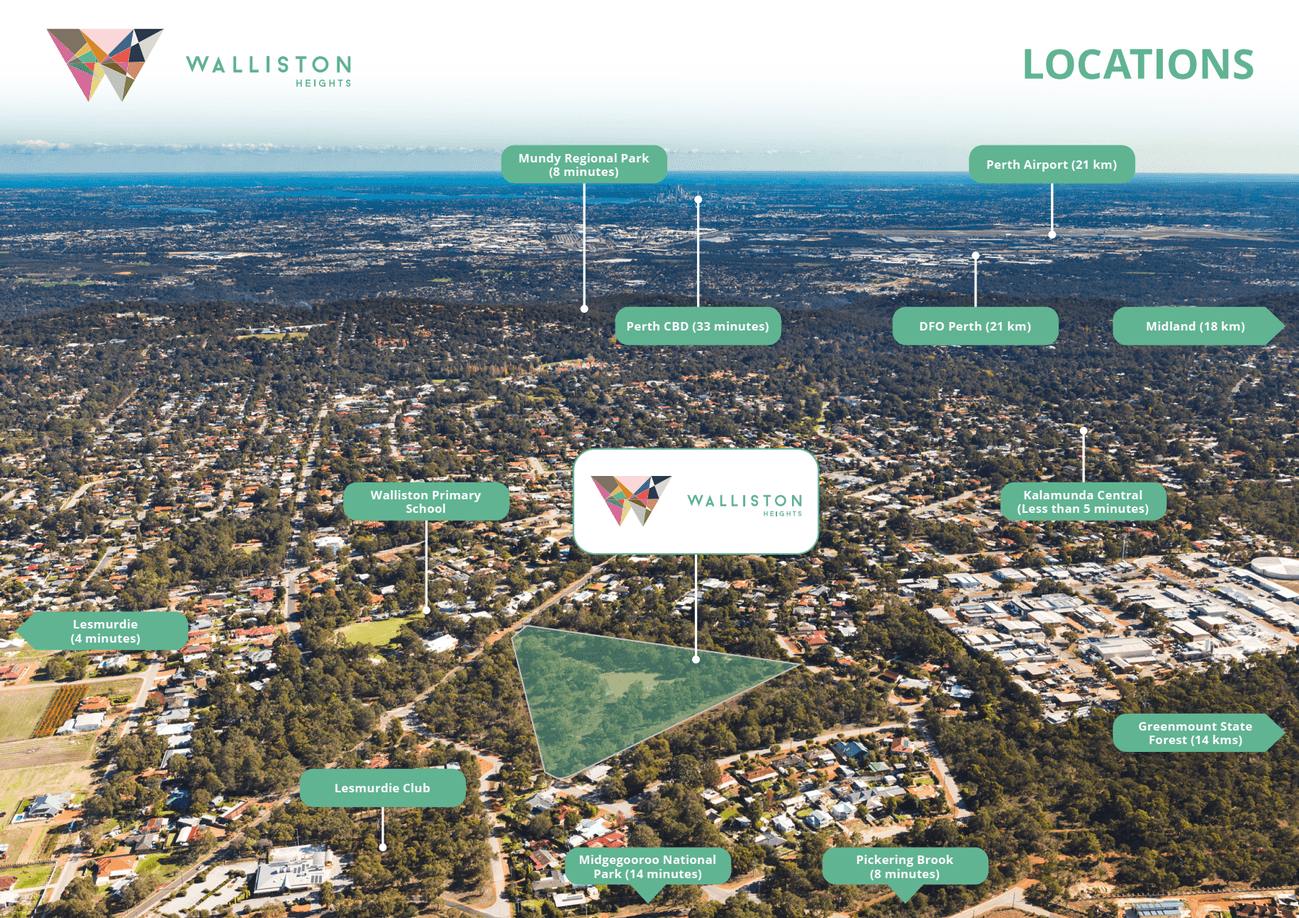Walliston Heights Estate - Walliston Aerial