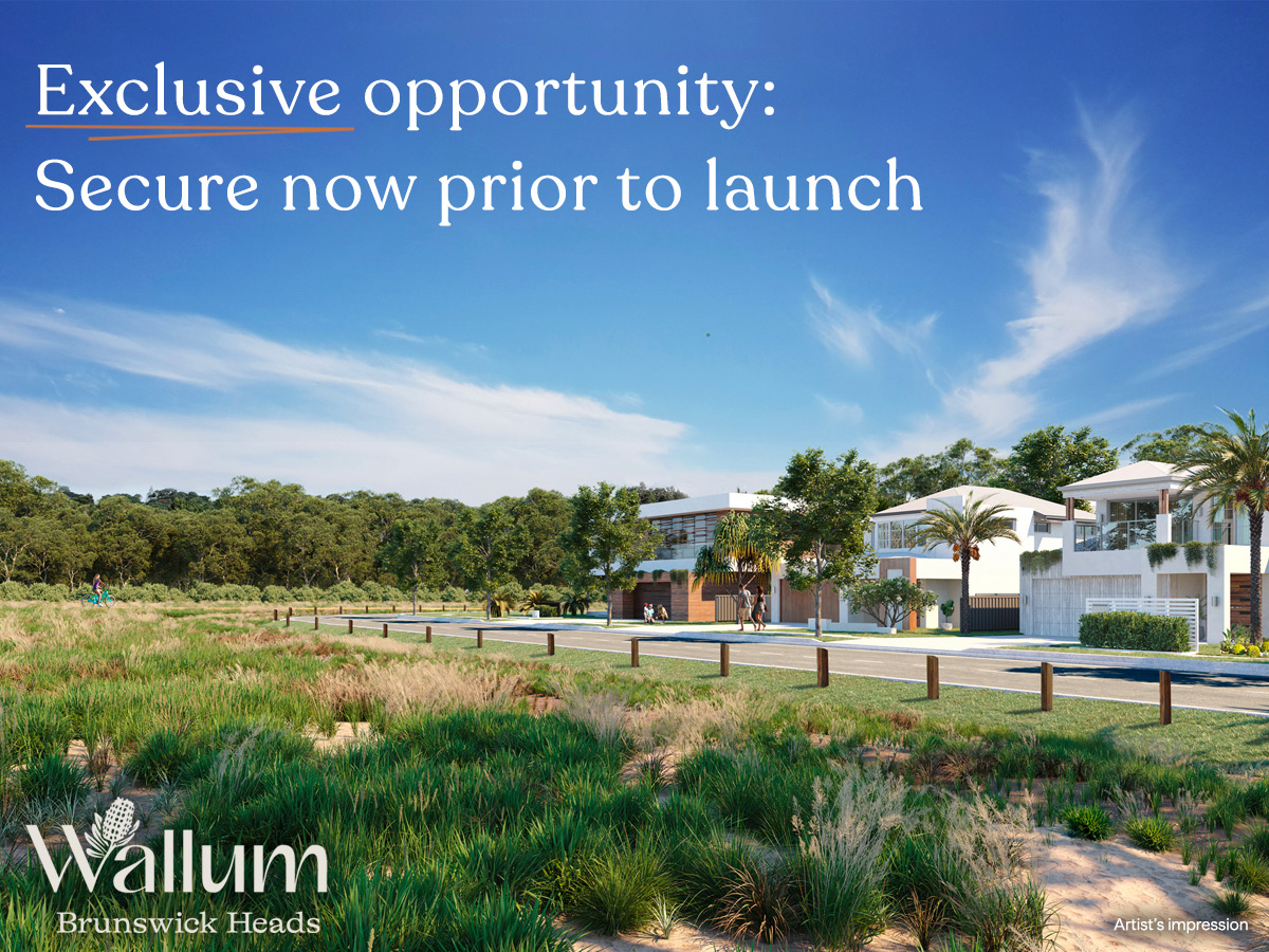 Wallum Estate - Brunswick Head Render