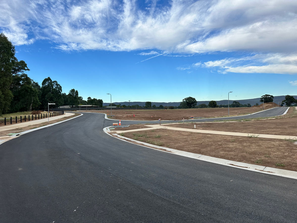 Warby Views Estate - Wangaratta Construction Progress