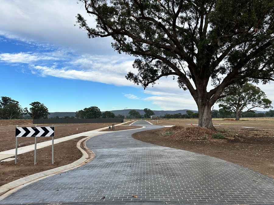 Warby Views Estate - Wangaratta Construction Progress