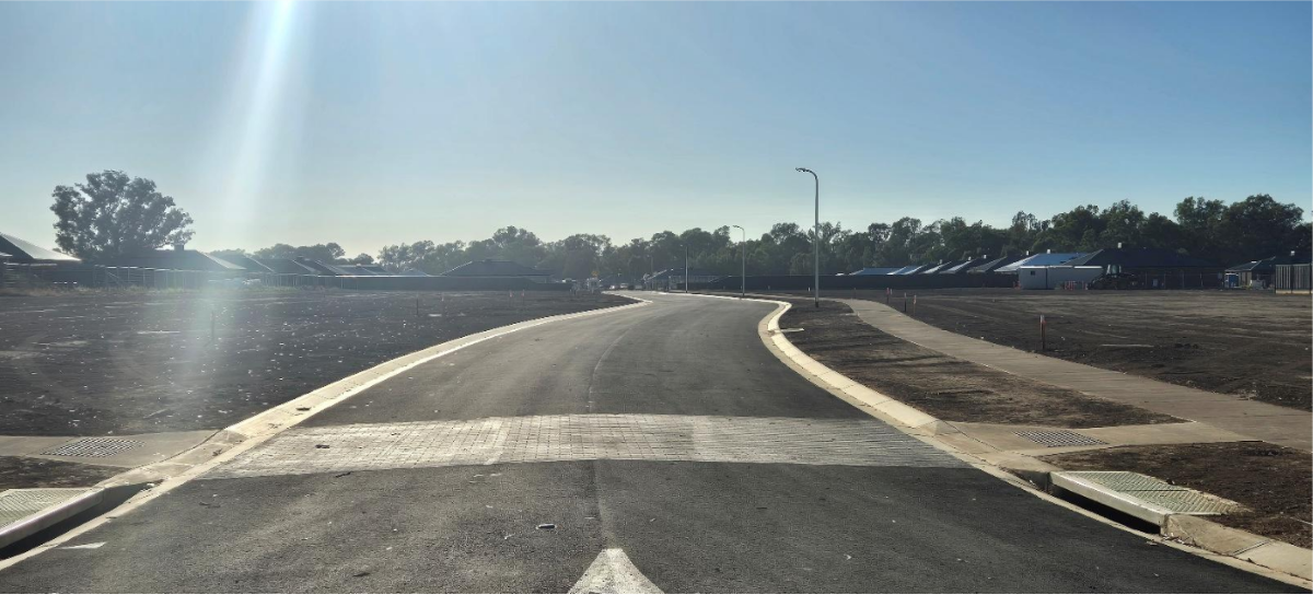Warby Views Estate - Wangaratta Construction Progress