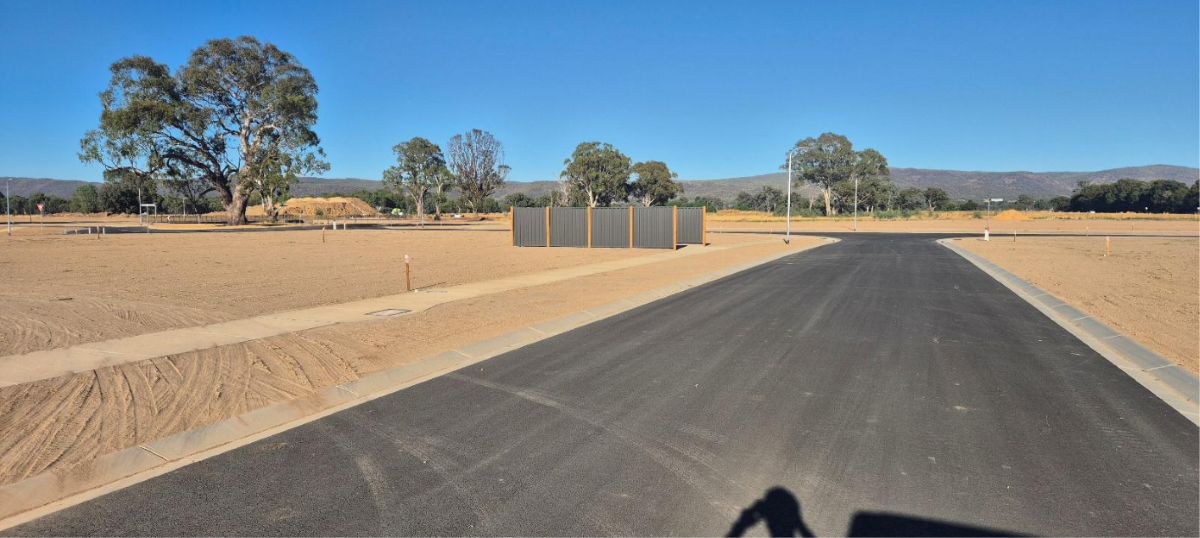 Warby Views Estate - Wangaratta Construction Progress