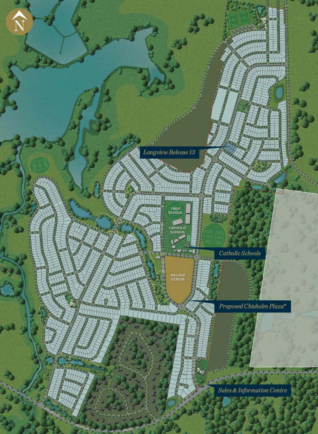 Waterford Estate - Chisholm Masterplan