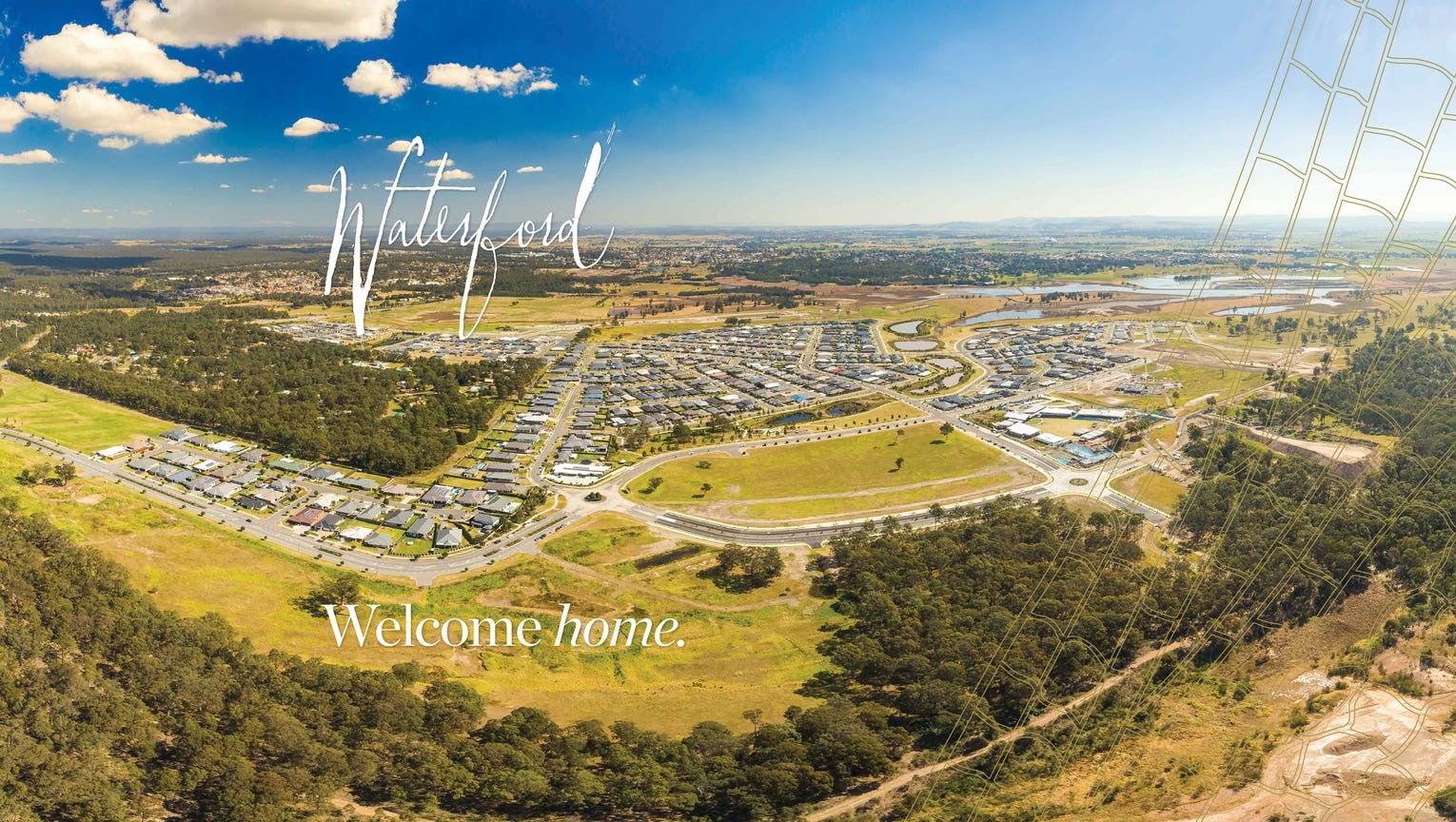Waterford Estate - Chisholm Aerial