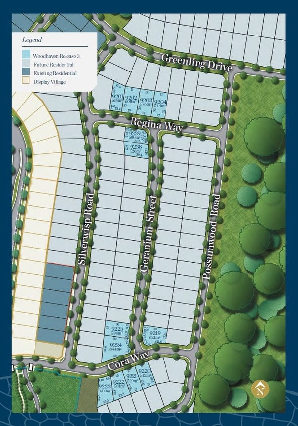 Waterford Estate - Chisholm Release Map
