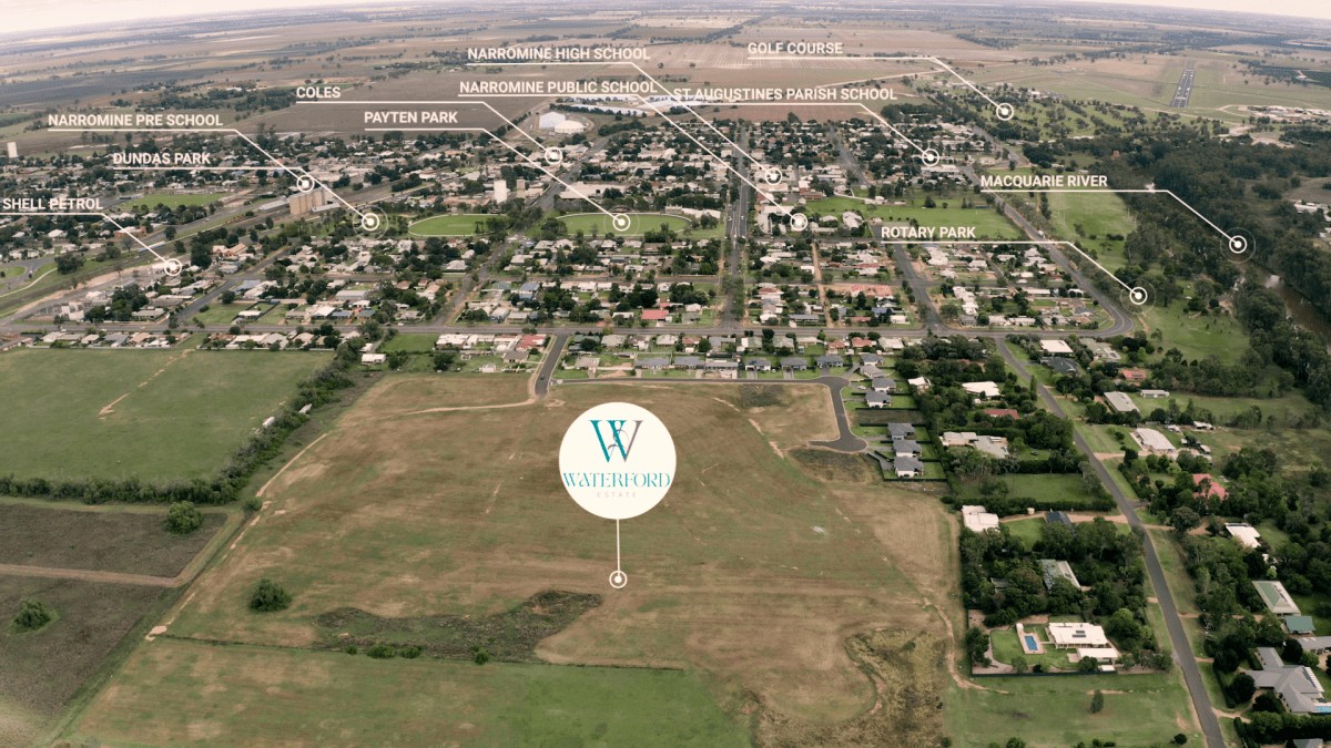 Waterford Estate - Narromine Aerial
