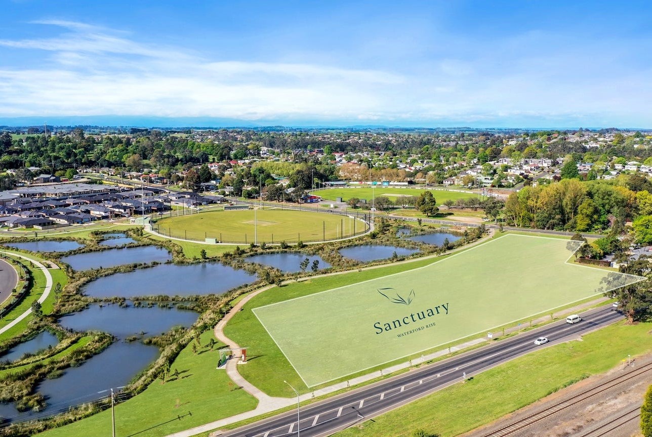 Waterford Rise Estate - Warragul Aerial
