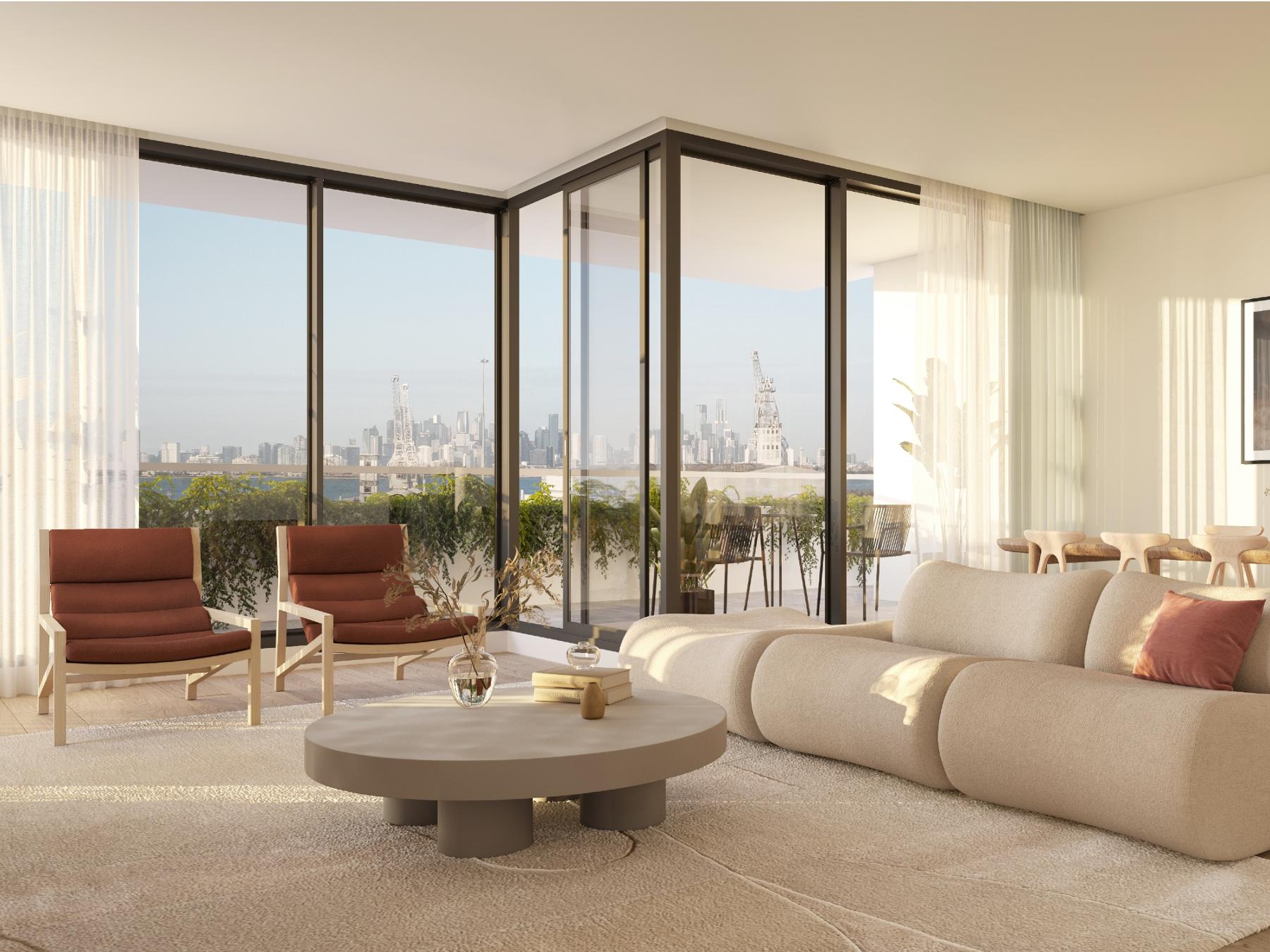 Waterline Place Estate - Williamstown Render