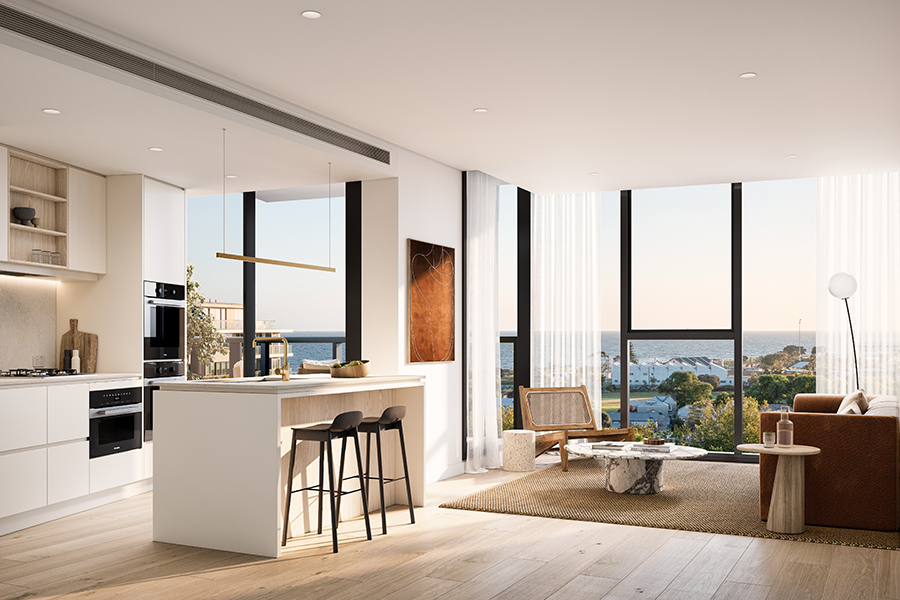 Waterline Place Estate - Williamstown Render