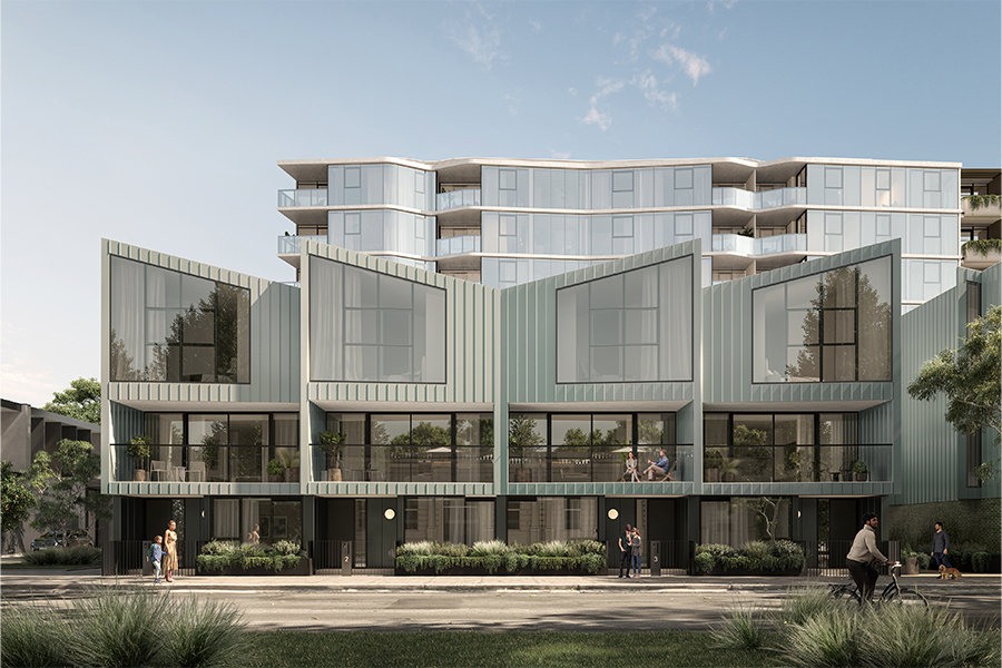 Waterline Place Estate - Williamstown Render