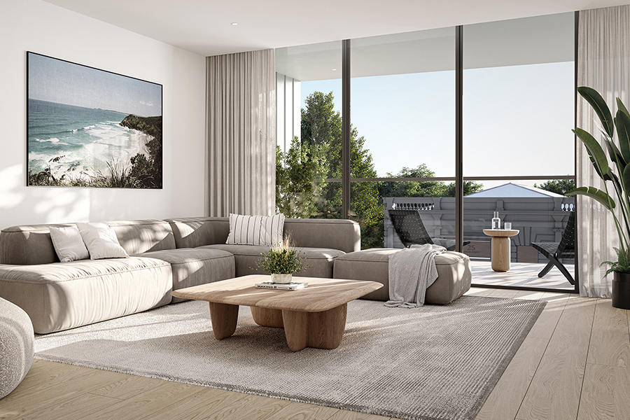 Waterline Place Estate - Williamstown Render