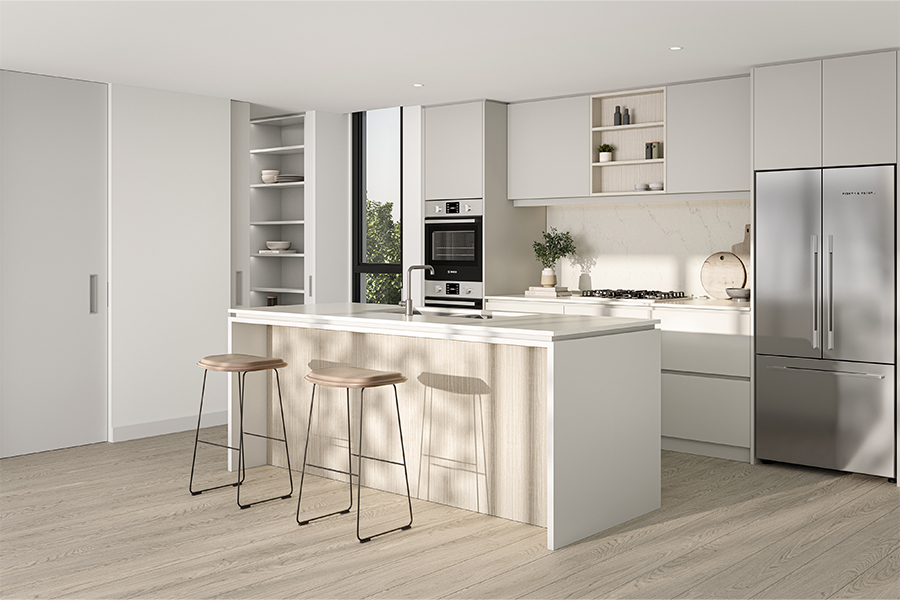 Waterline Place Estate - Williamstown Render