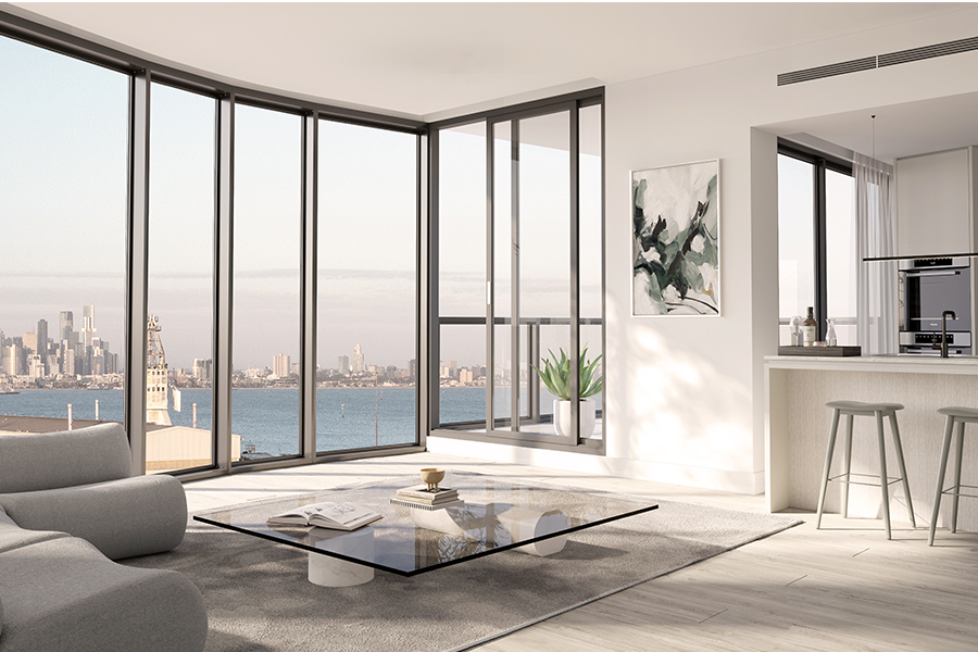 Waterline Place Estate - Williamstown Render