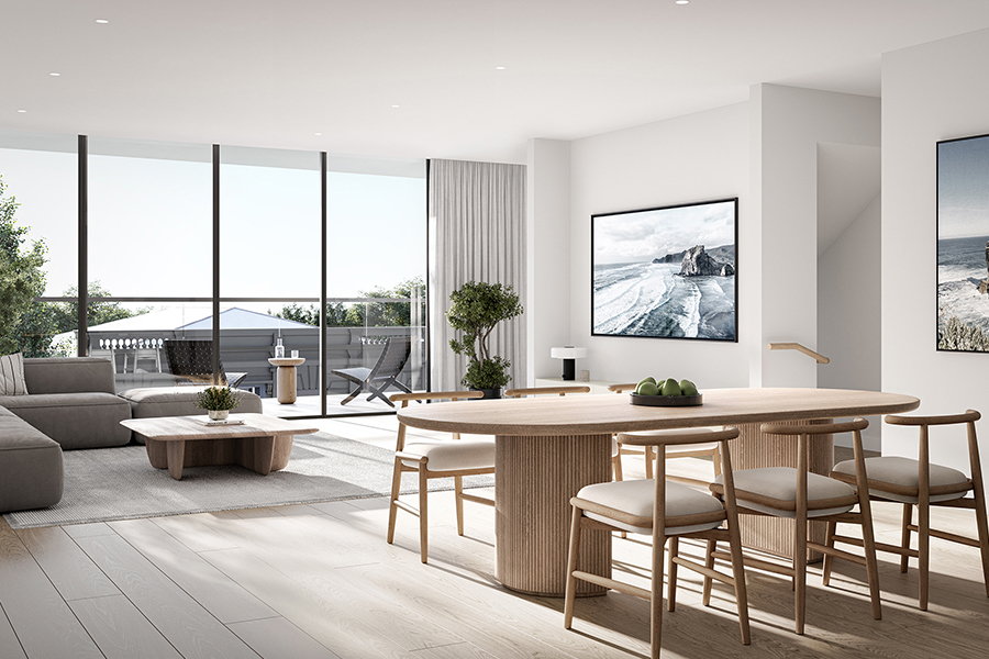 Waterline Place Estate - Williamstown Render