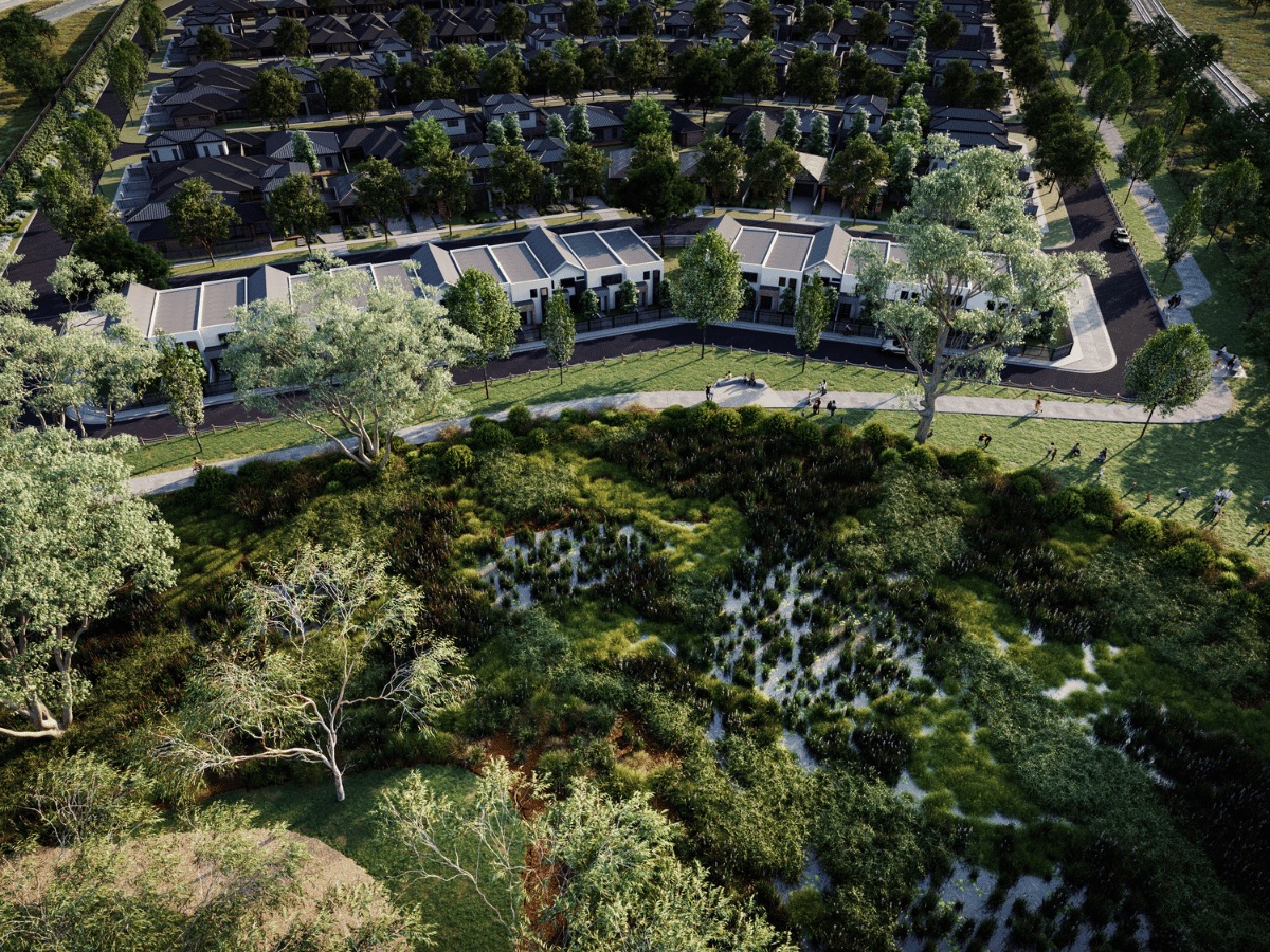 Watsons Reach Estate - Diggers Rest Render