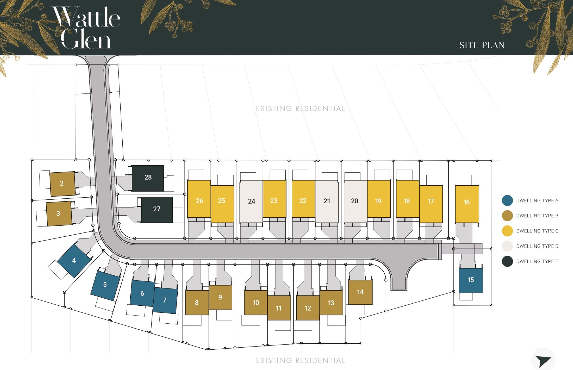 Wattle Glen Townhomes - Charlestown Masterplan