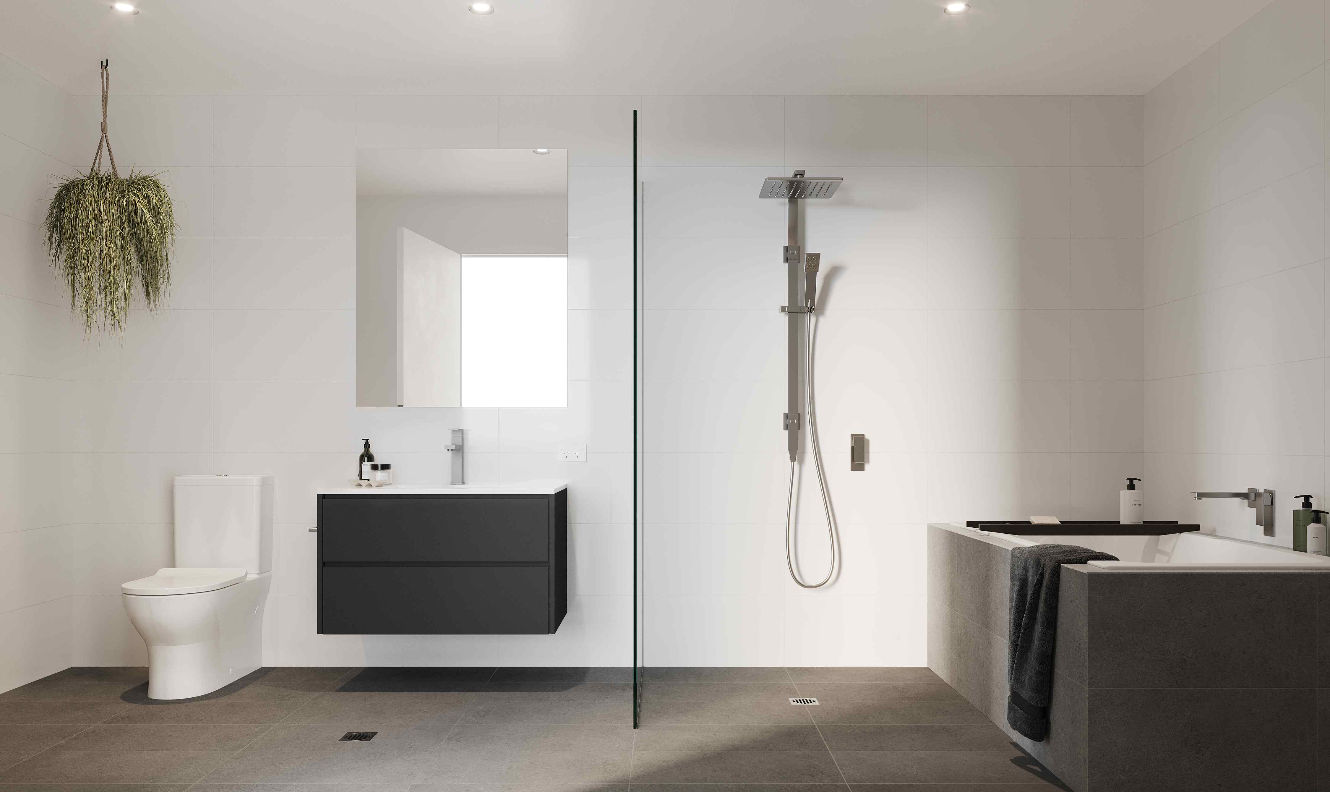 Wattle Glen Townhomes - Charlestown Bathroom