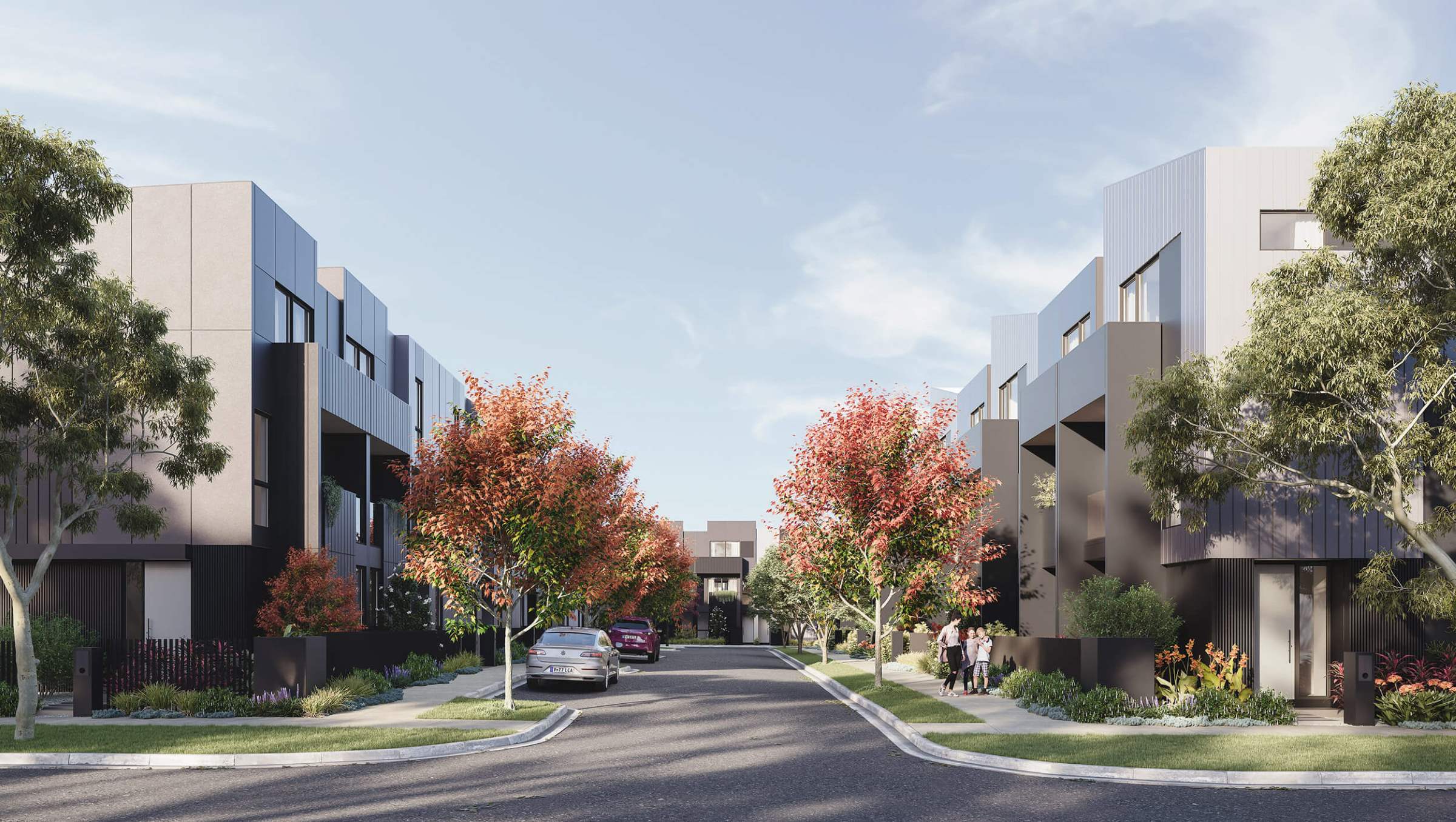 Wattle House Townhomes - Maidsto External