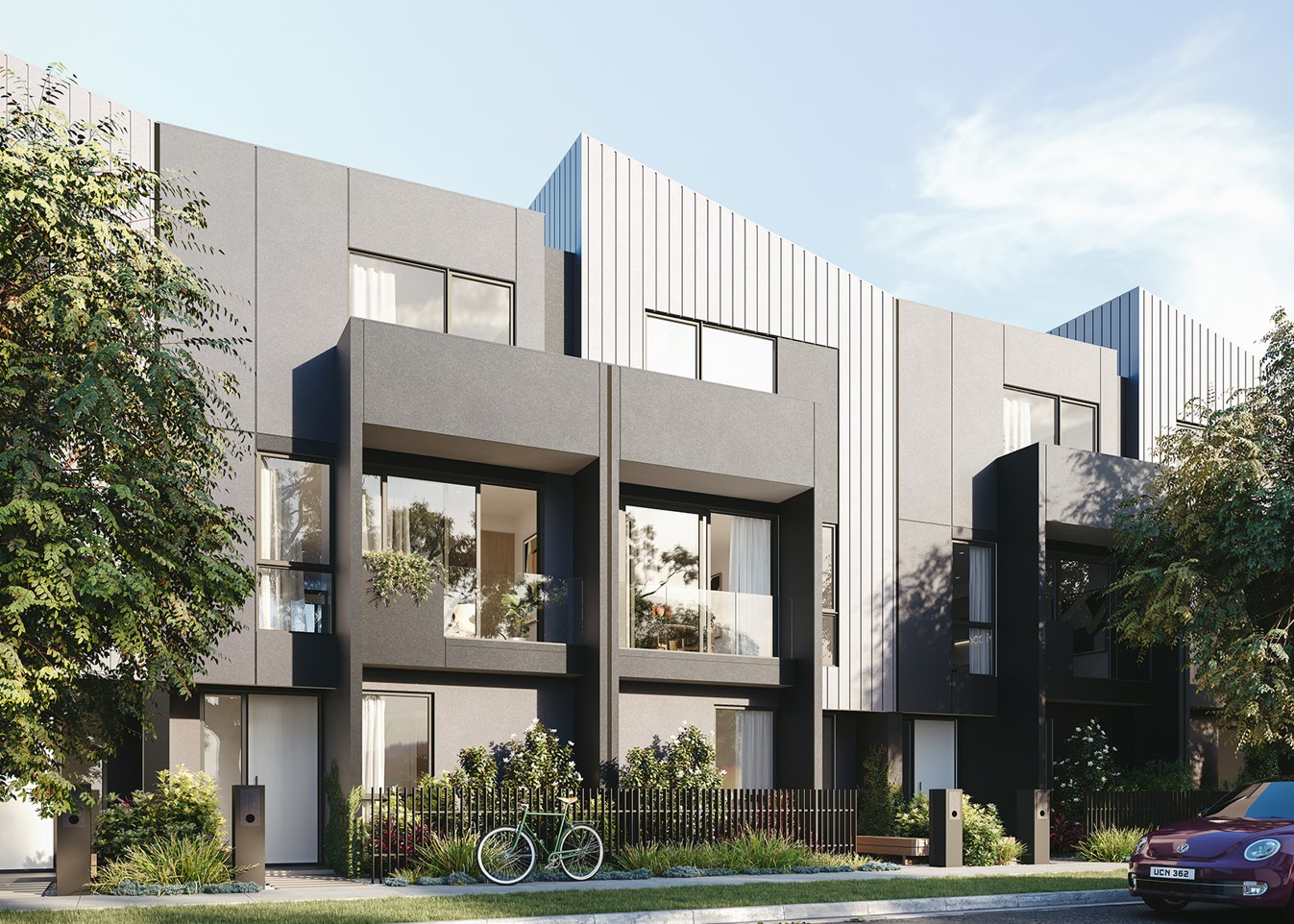 Wattle House Townhomes - Maidstone External