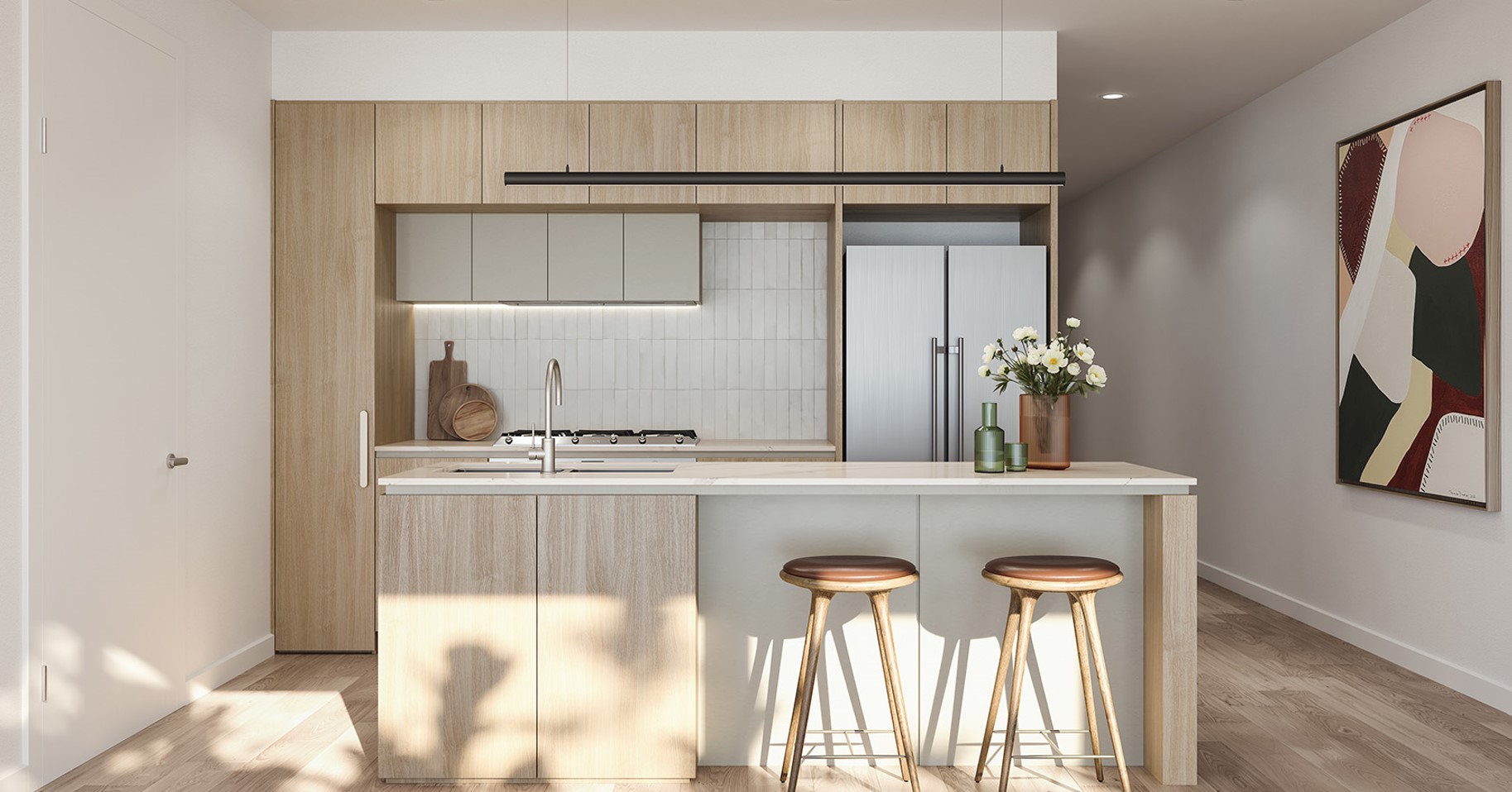 Wattle House Townhomes - Maidstone Kitchen