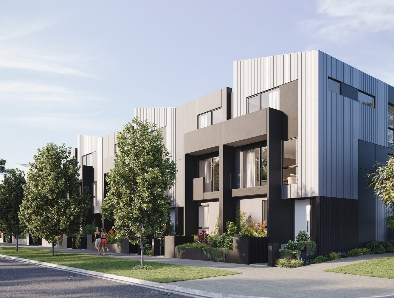 Wattle House Townhomes - Maidstone External