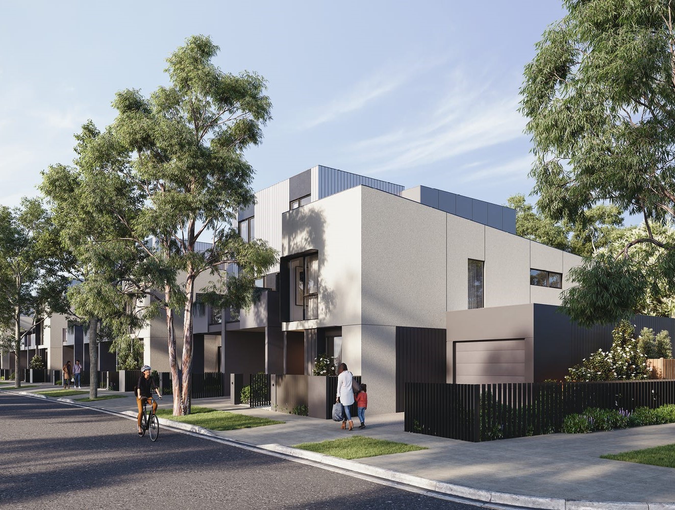 Wattle House Townhomes - Maidstone External