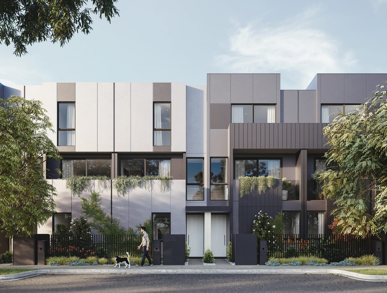 Wattle House Townhomes - Maidstone External