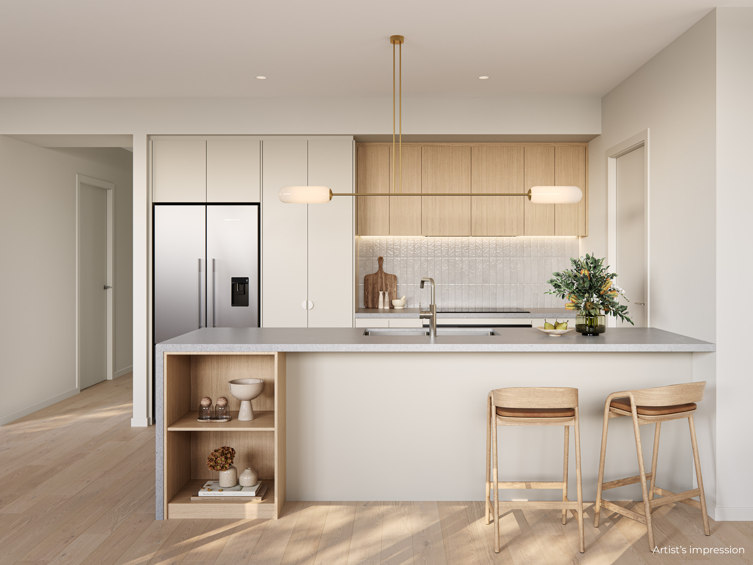 Waverley One Estate - Wantirna South Render