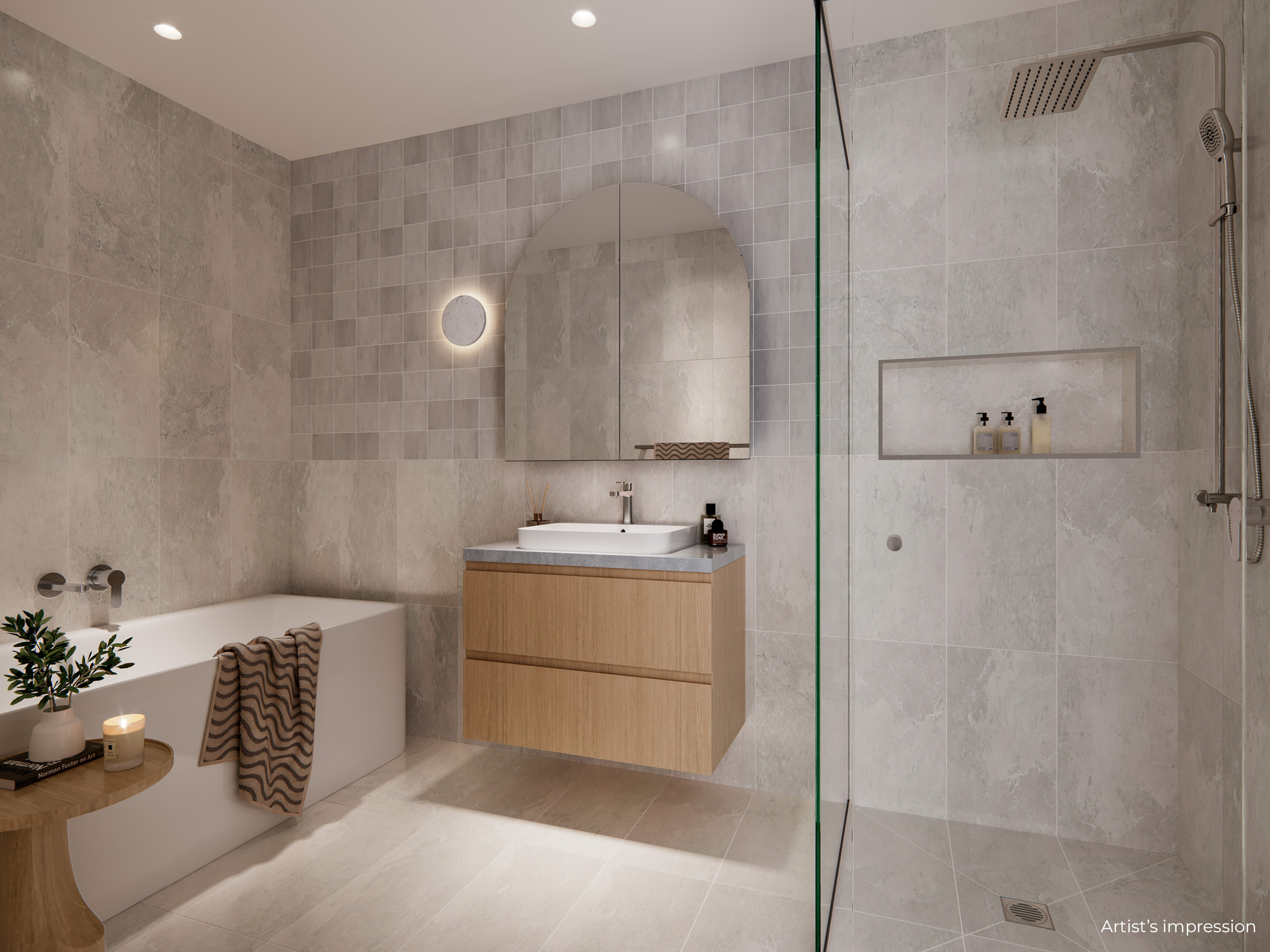 Waverley One Estate - Wantirna South Render