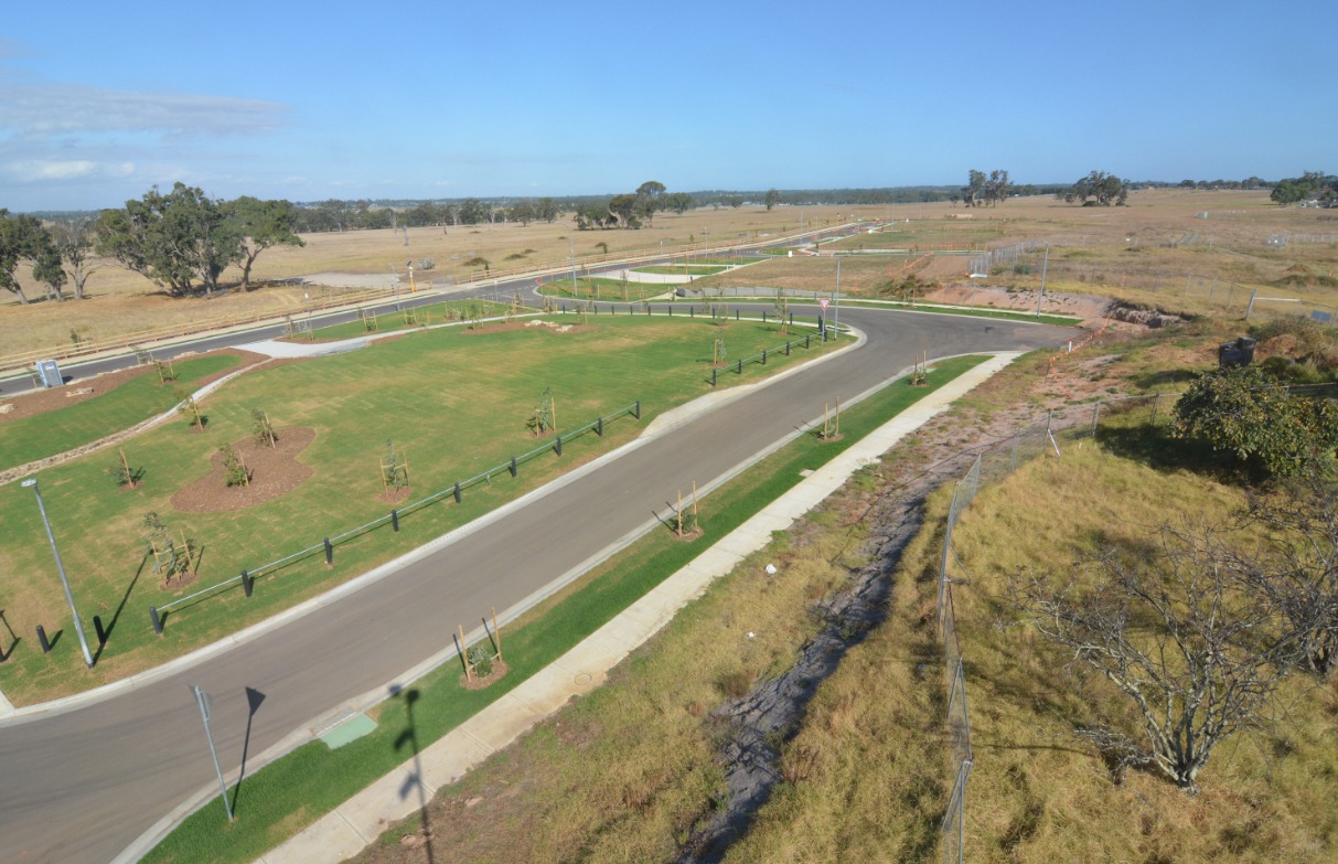 Wedge Rd Estate - Sky Aerial