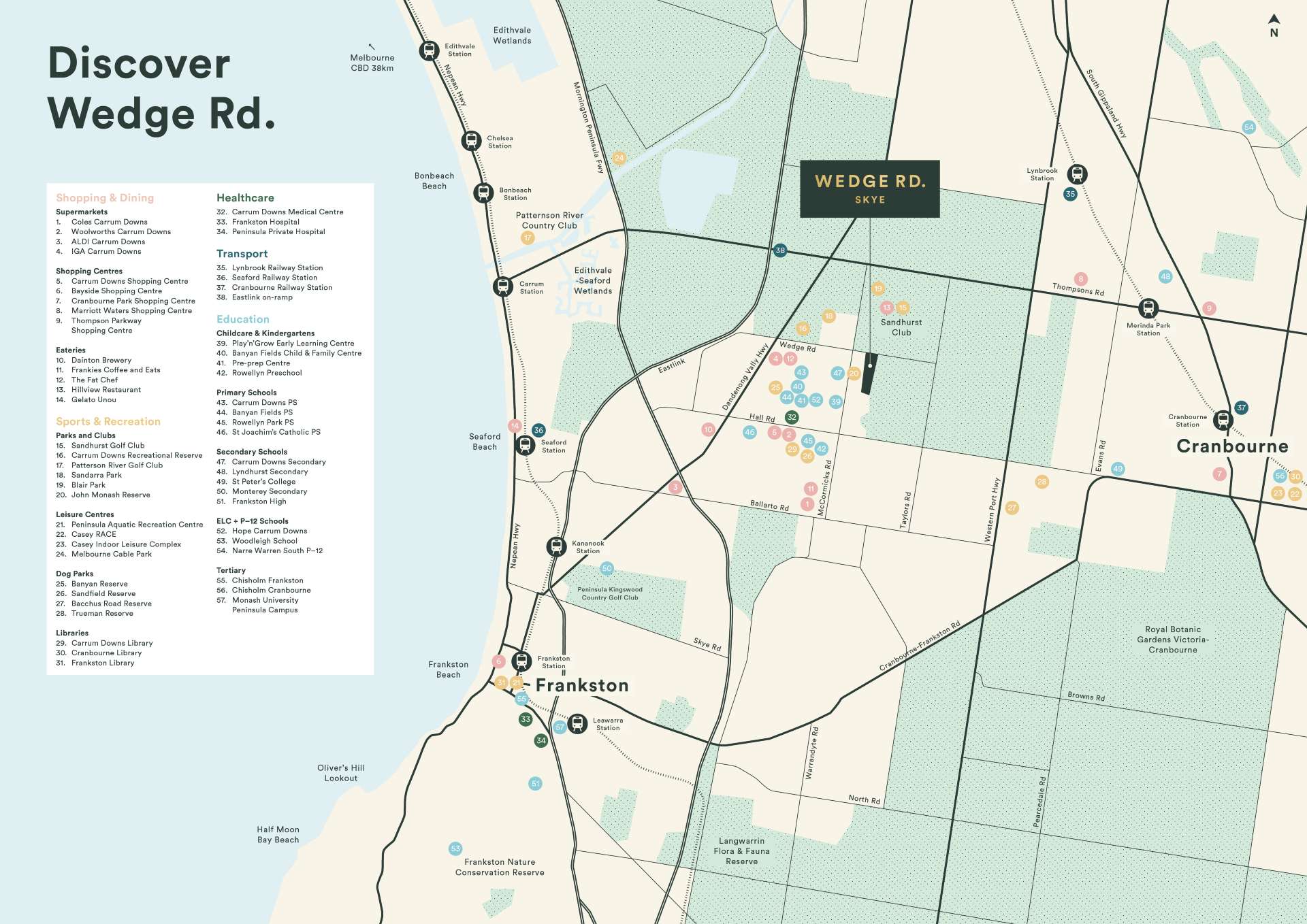 Wedge Rd Estate - Skye Location Map