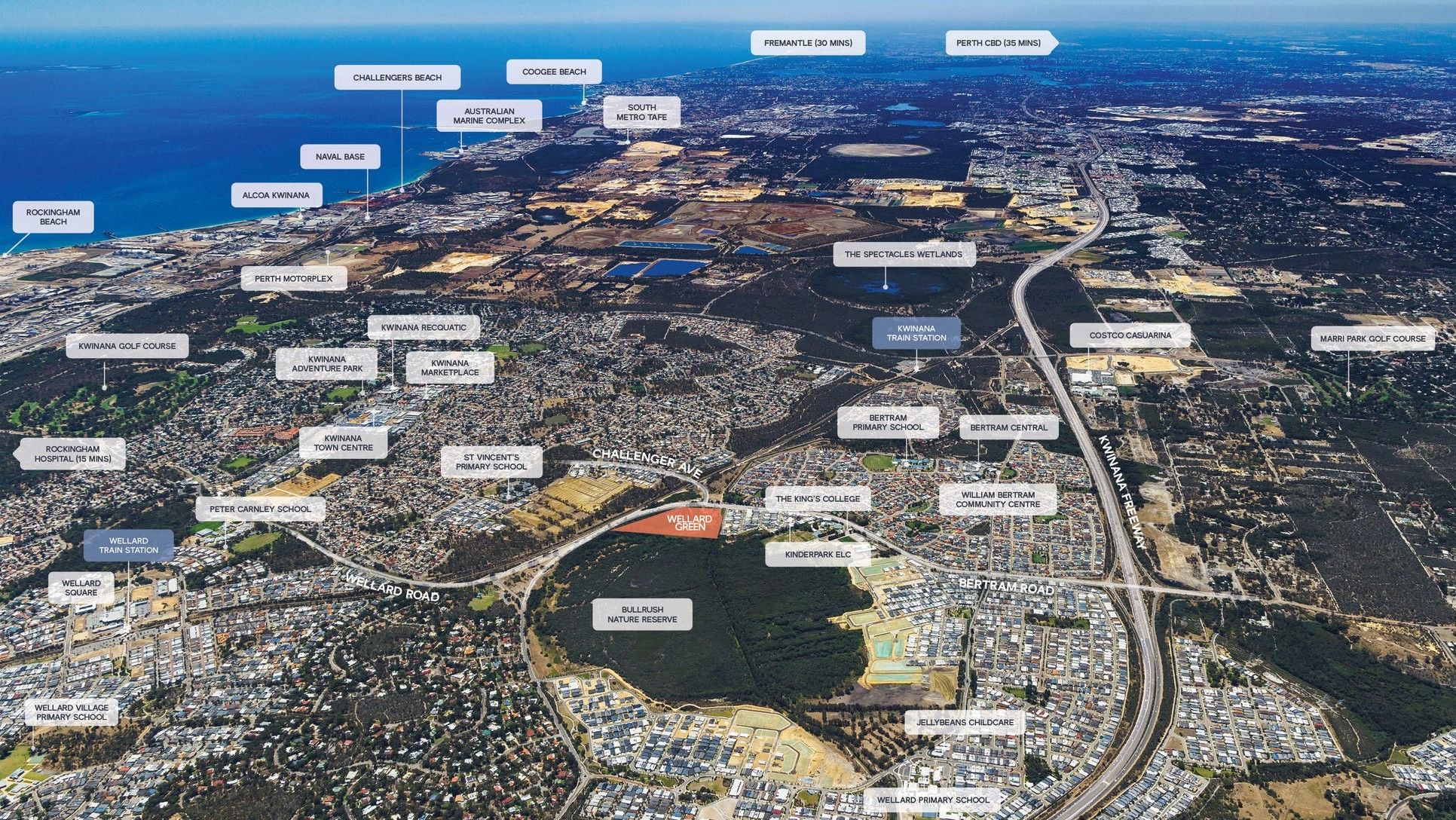 Wellard Green Estate - Wellard Aerial