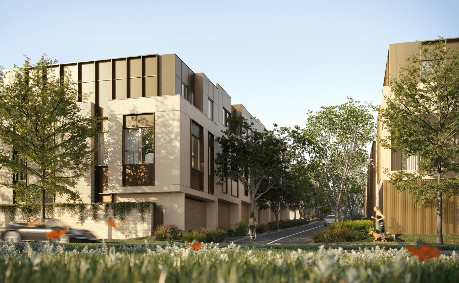 Wembley Hill Townhomes - Box Hill South External