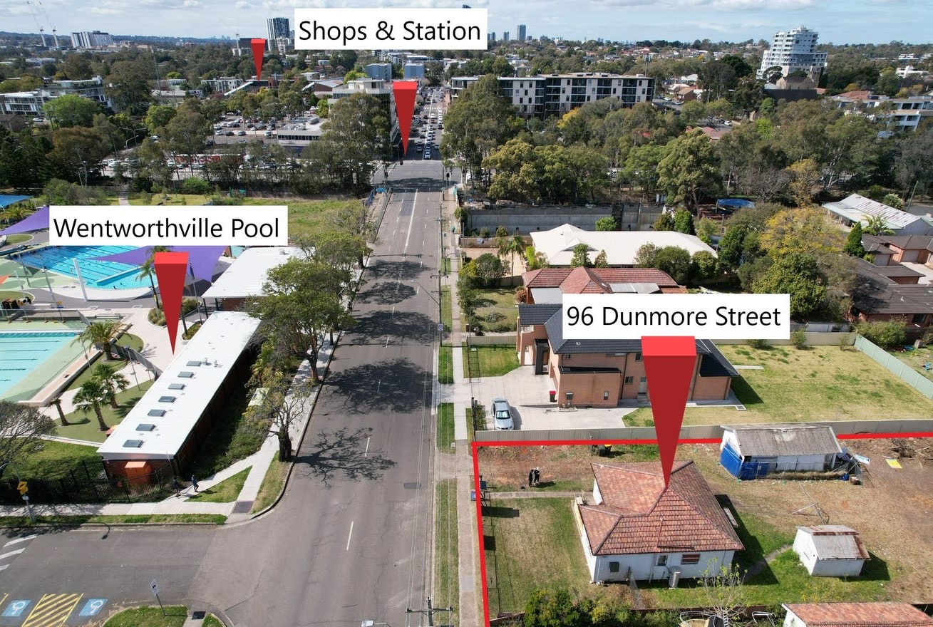 Westbury Estate - Wentworthville Location Map