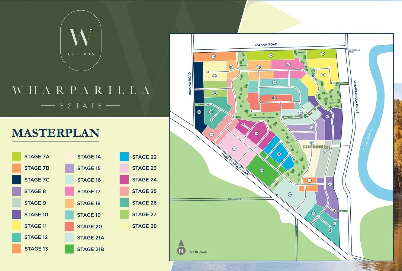 Wharparilla Estate - Echuca Release Map