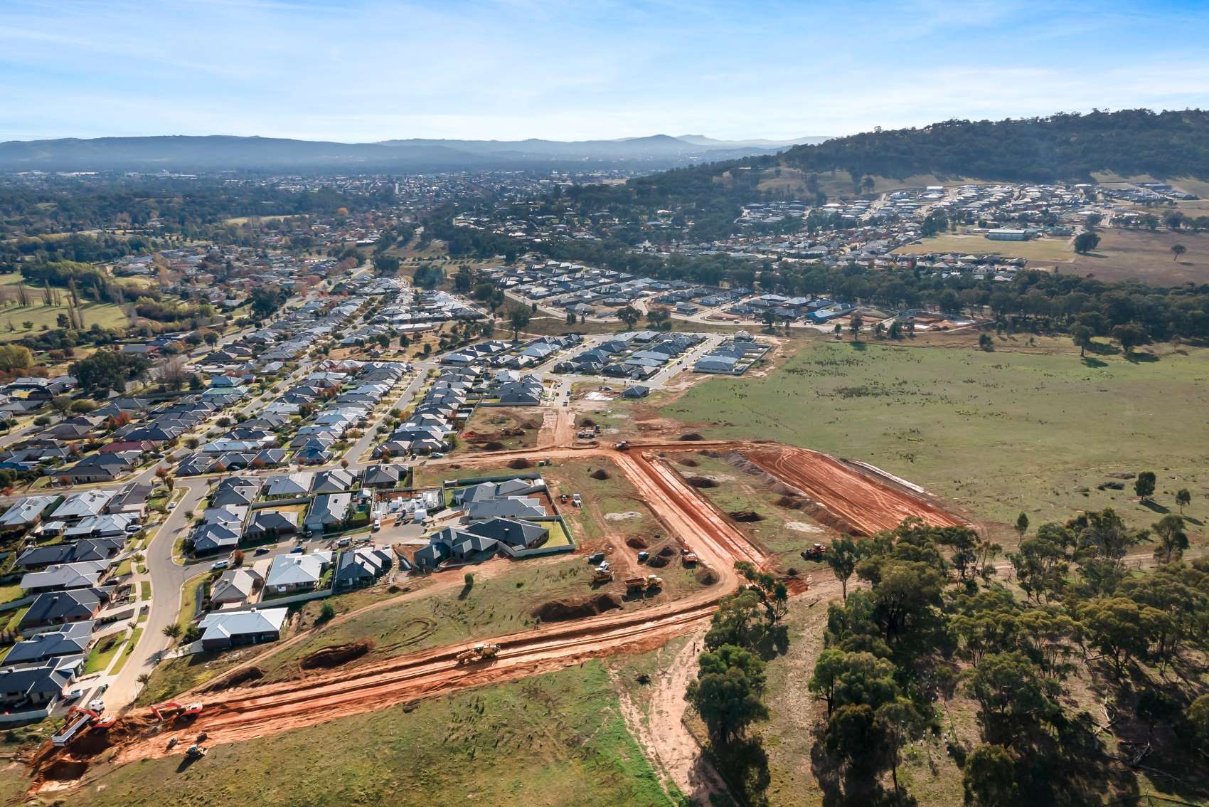 Whenby Grange - Wodonga Aerial