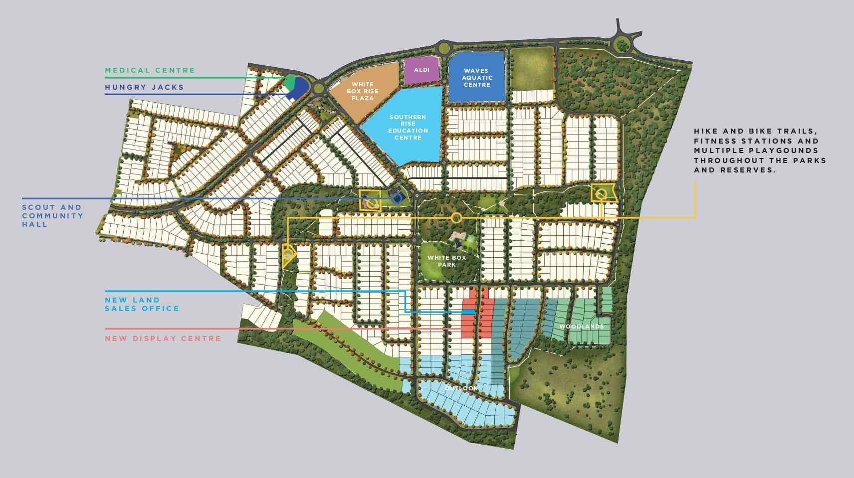 White Box Rise Wodonga Masterplan