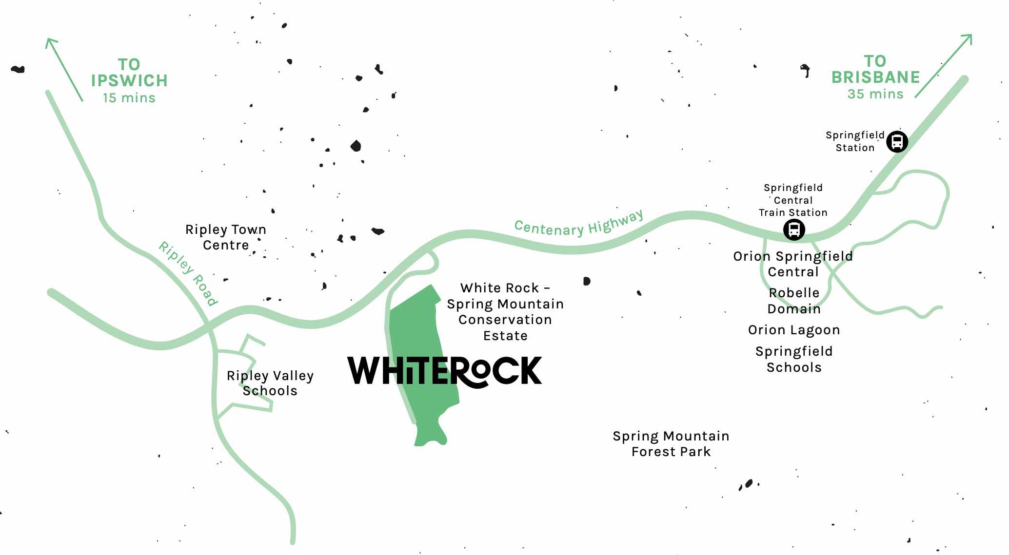 Whiterock Estate - White Rock Location m Location Map
