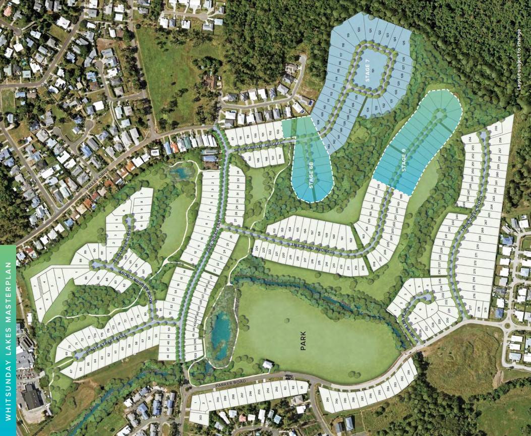 Whitsunday Lakes Estate - Cannonv Masterplan