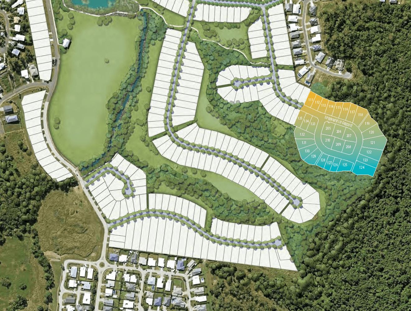 Whitsunday Lakes Estate - Cannonv Masterplan