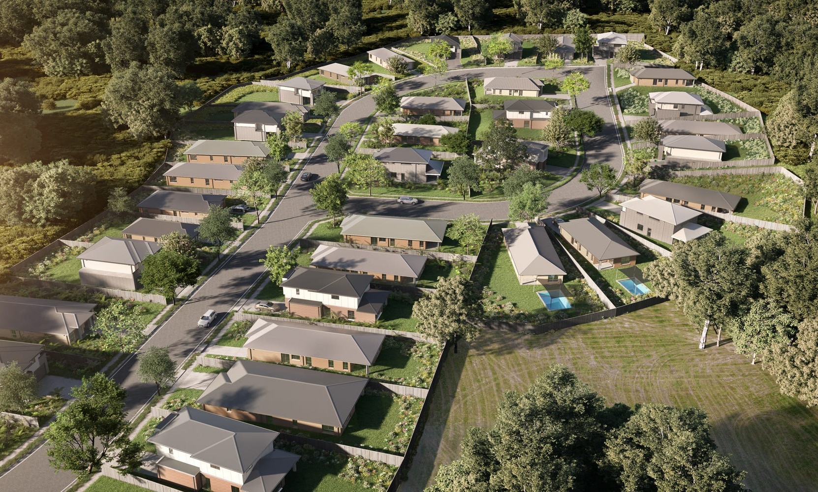 Whitsunday Lakes Estate - Cannonv Render
