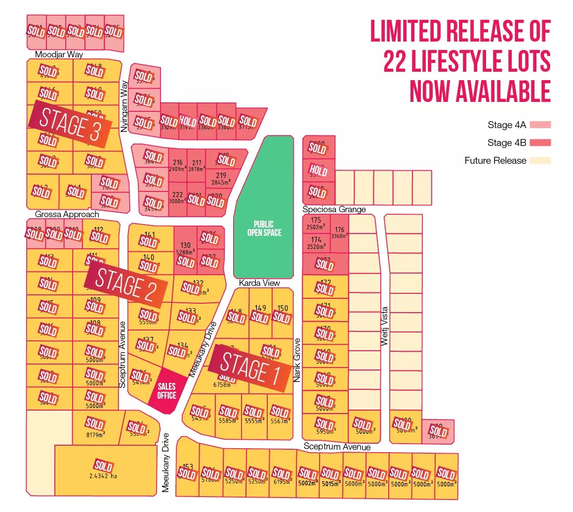 Wildflower Ridge Estate - Chittering Masterplan