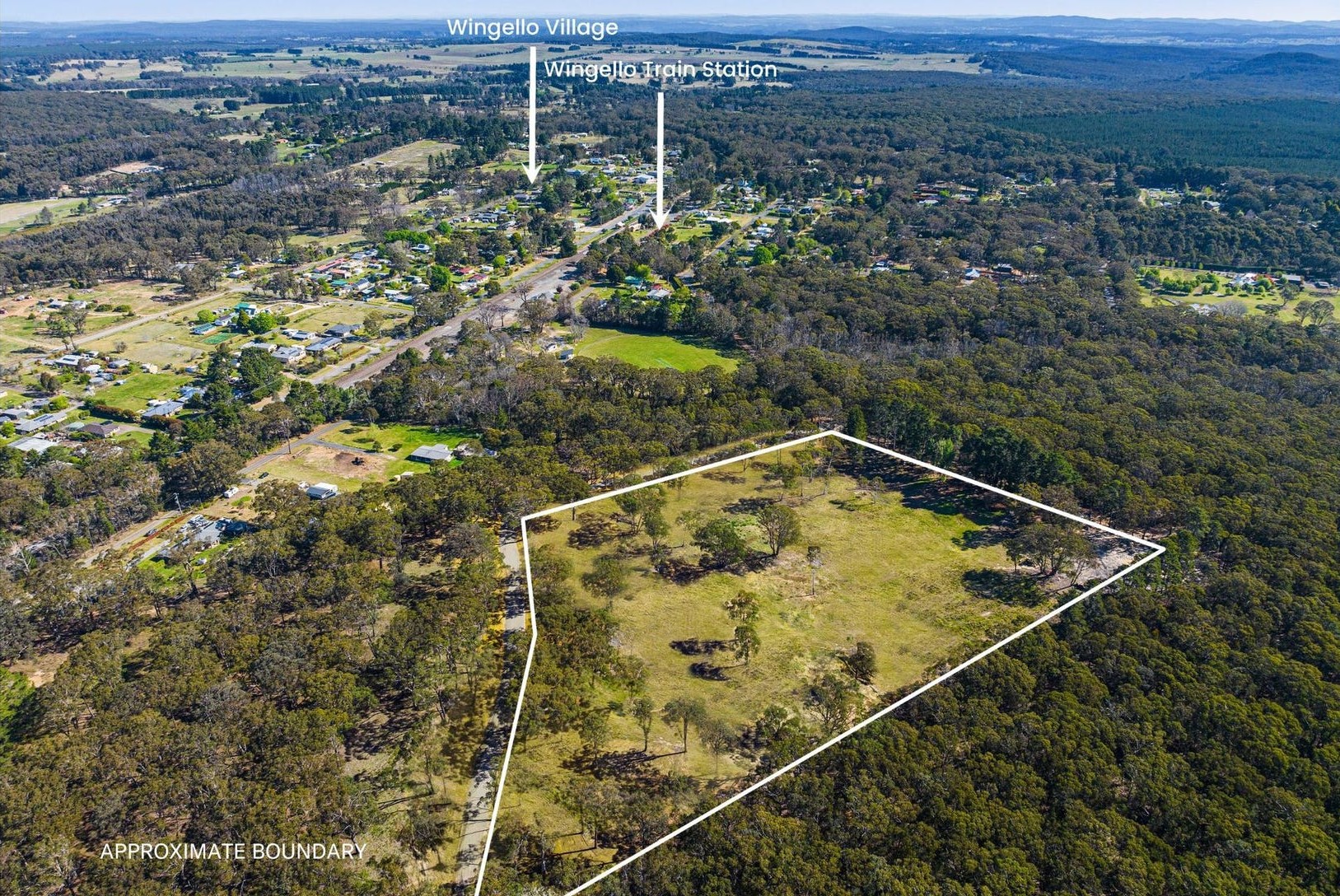 Wildwood Estate - Wingello  Aerial
