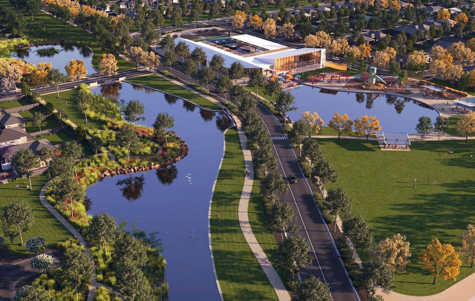William Lakes Estate - Gawler Belt Render