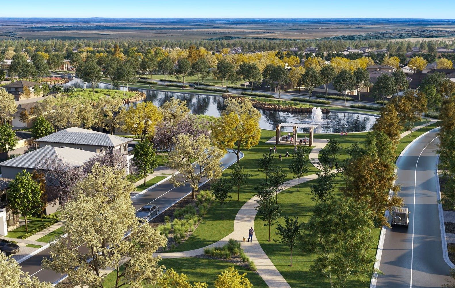 William Lakes Estate - Gawler Belt Render
