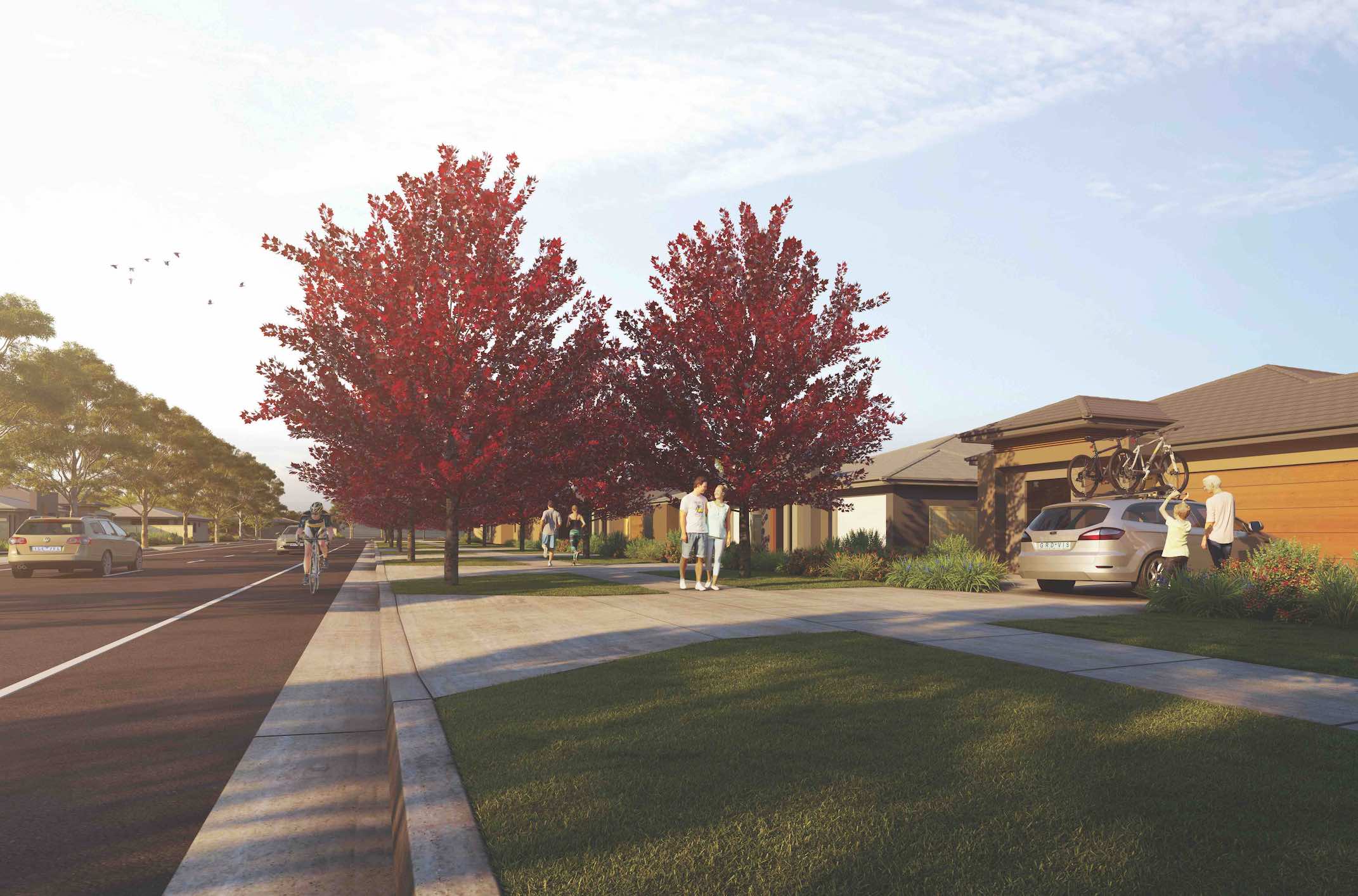 Williams Walk Estate - Rockbank Render
